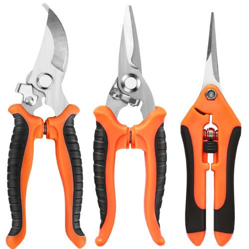 3 Pack Garden Pruning Shears